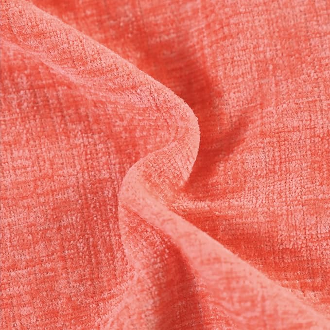 CaliTime Decorative Couch Throw Pillow Covers 20 X 20 Inches Living Coral | - Image 2