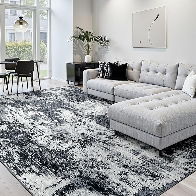 RELEANY Washable Square 7'x7' Area Rug - Image 8