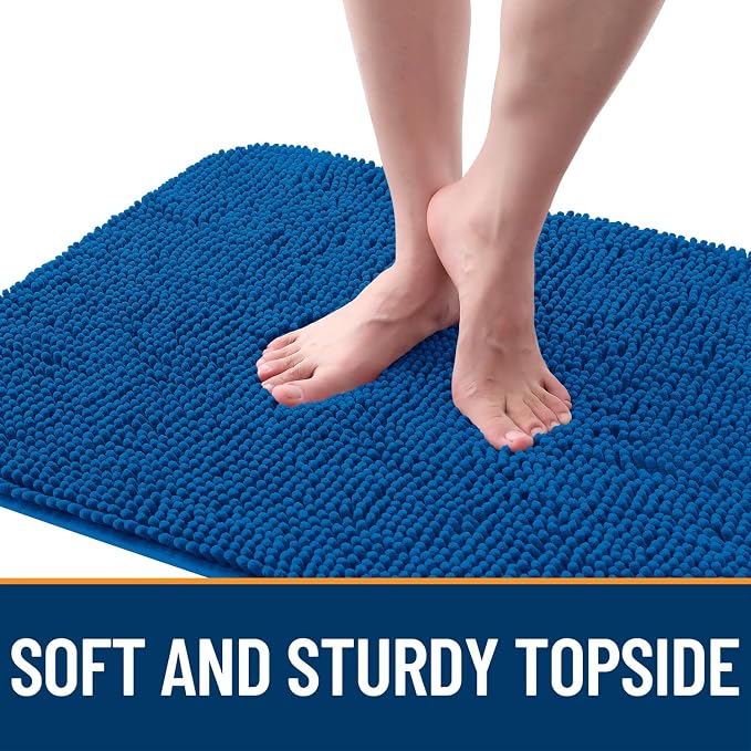 OLANLY Dog Door Mat for Muddy Paws 47x17, Super Absorbent Chenille Mud Mat | - Image 4