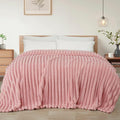Exclusivo Mezcla Striped Queen Size Fleece Blanket by ExclusivoMezcla