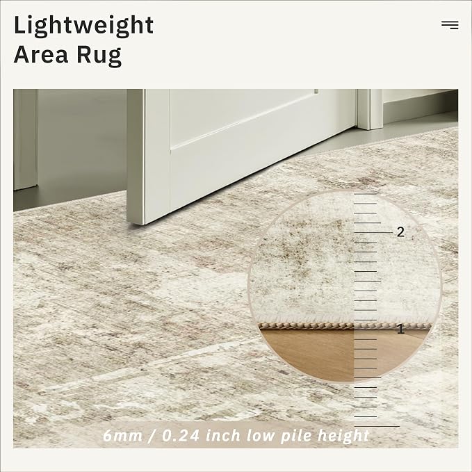 Soalmost 2x3 Abstract Washable Rugs - Image 7