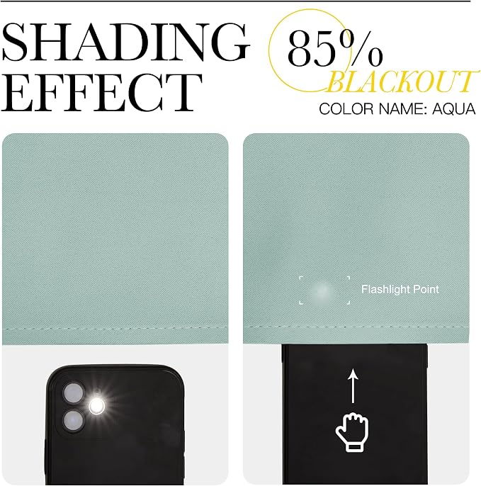 NICETOWN Blackout Curtain Panels 72 - Image 7