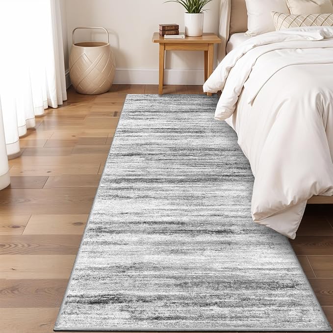 2x5 Washable Runner Rug for Family: Easy-to-Clean Runners for Hallway Entryway - Image 3