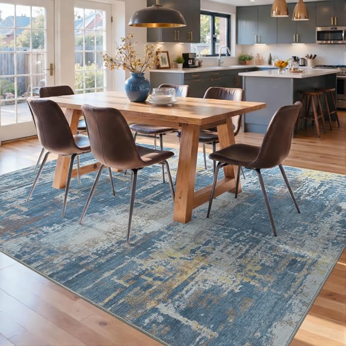 8x10 Ft Large Area Rugs for Living Room, Soft Non-Slip Washable Rugs Modern - Image 9