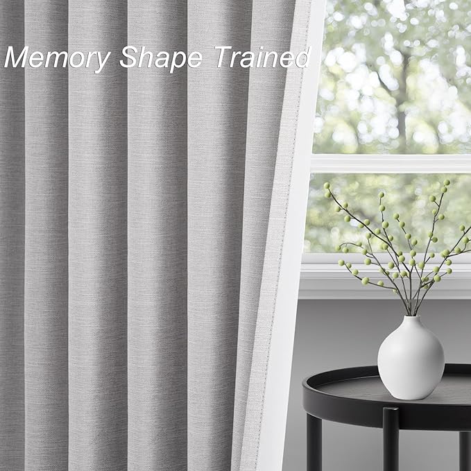 Extra Wide Total Blackout 96 Inch Curtains 70 Inches Wide - Image 3