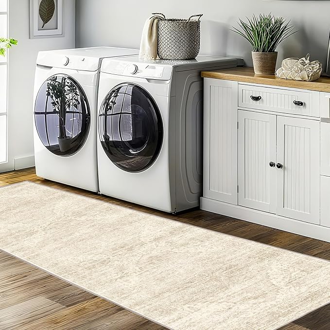 2x5 Washable Runner Rugs，Boho Vintage Rug Runner, Ultra-Thin Kitchen Runner Rug - Image 6