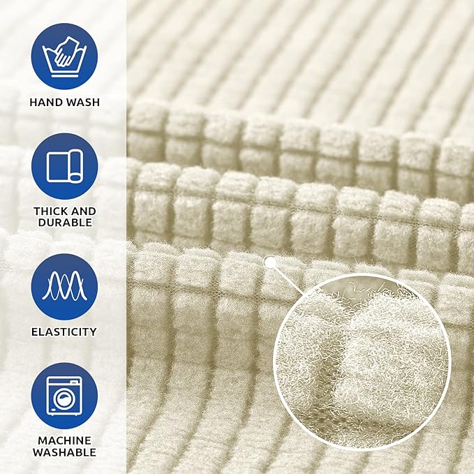 Stretch Chair Sofa Slipcover, Single Couch Cover, Pet Friendly Furniture - Image 3