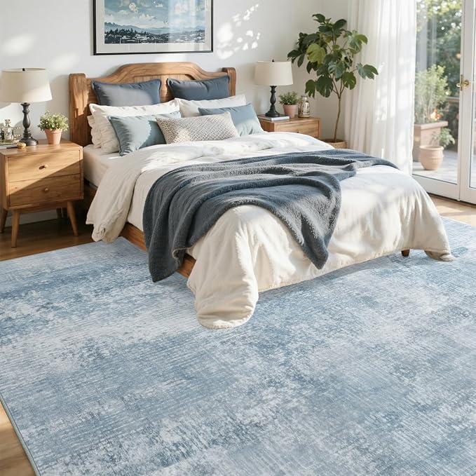 8x10 Ft Large Area Rugs for Living Room, Soft Non-Slip Washable Rugs Modern - Image 4