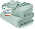 Bedsure GentleSoft Sage Green Fleece Throw Blanket by Unknown