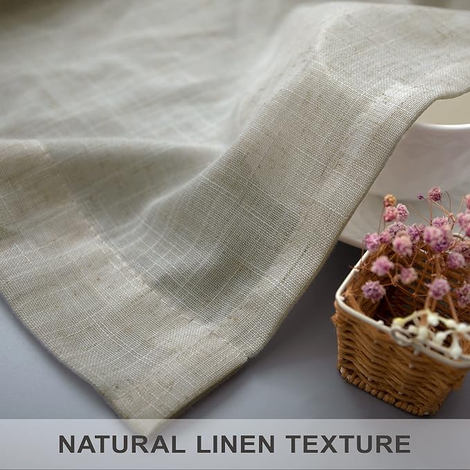 Flax Linen Curtains 96 Inches Long - Image 7