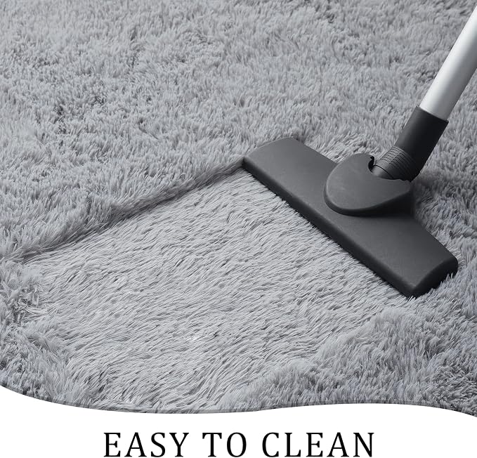 Chicrug Soft Runner Rugs for Bedroom Living Room Plush Fluffy Rug 2x5 | Shag - Image 7