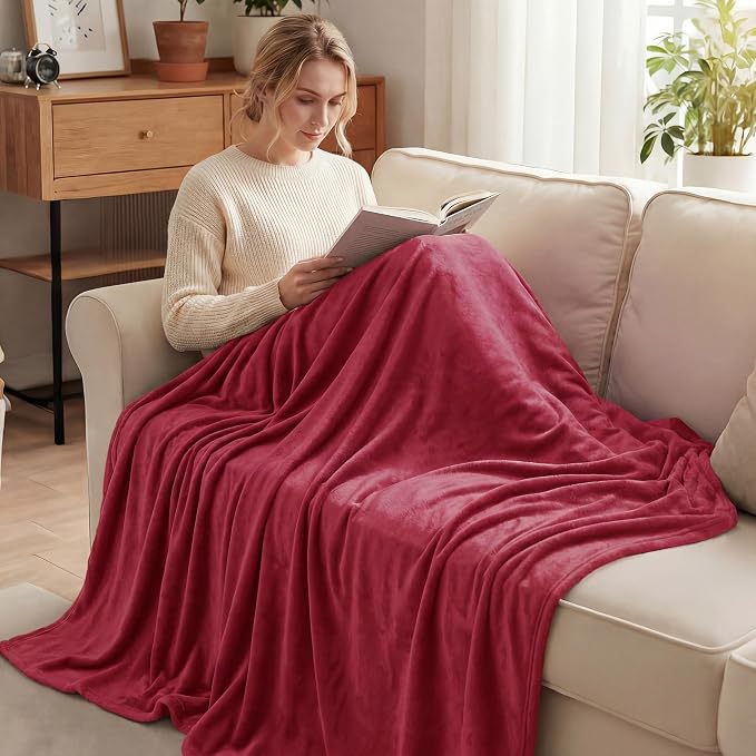 Exclusivo Mezcla Soft Large Fleece Throw Blanket - Image 2