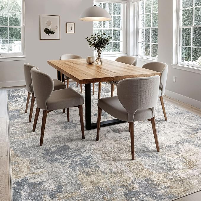 UERMEI 9x12 Area Rug Living Room Rugs - Image 8