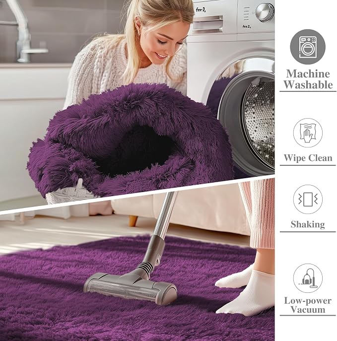OLANLY 2x5 Machine Washable Runner Rugs - Image 2