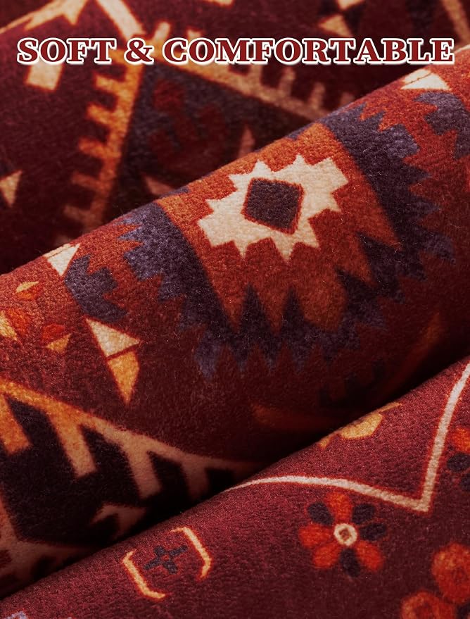 SERISSA 2'6"x10' Washable Non Slip Boho Runner Rug - Image 5