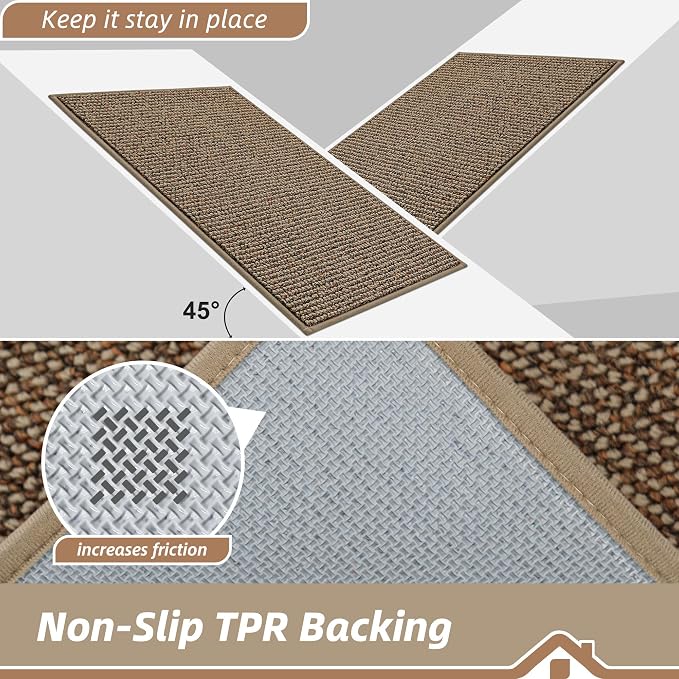 BEQHAUSE Kitchen Runner Rugs 32"x84", Kitchen Mats - Image 4