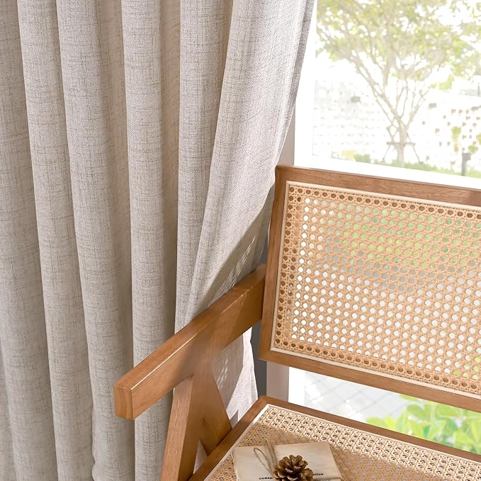 YoungsTex Linen Curtains 80 Inch Length - Image 9