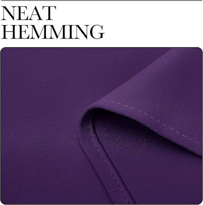 NICETOWN RV Blackout Curtains for Camper Windows, Royal Purple, Kitchen Curtains - Image 6
