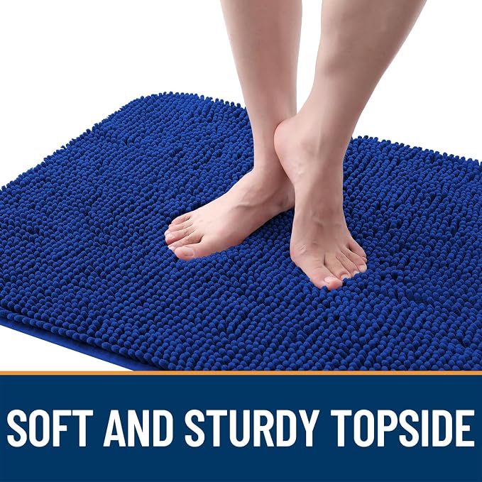 OLANLY Dog Door Mat for Muddy Paws 32x20, Super Absorbent Chenille Mud Mat | - Image 4