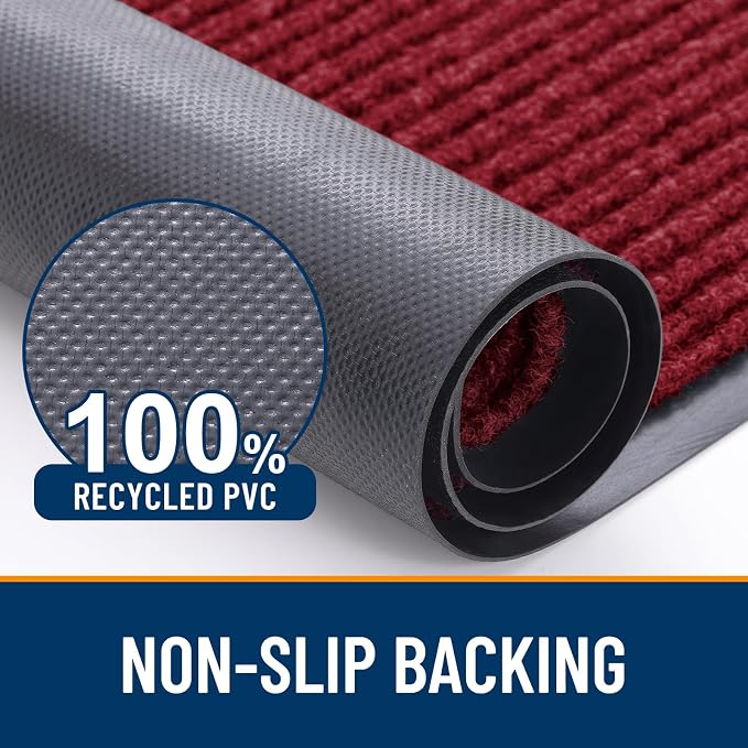 OLANLY Front Door Mat 71x47, Waterproof Heavy-Duty Indoor Outdoor Doormat | - Image 3