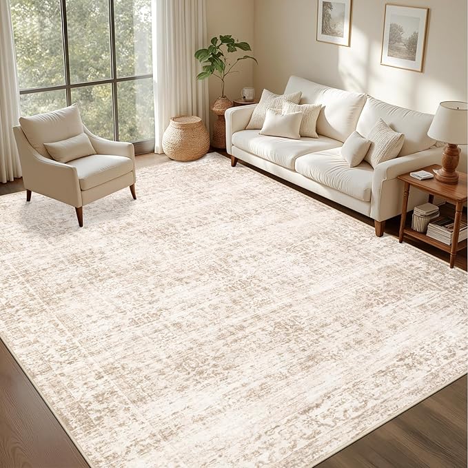 6x9 Area Rugs Living Room: Washable Rug by EXPEDIX