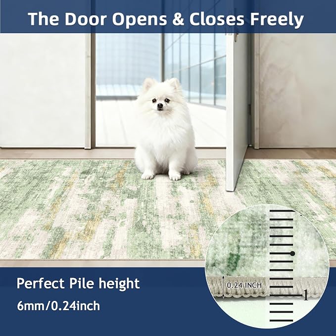 Hallway Runner Rug 3x6 - Image 5