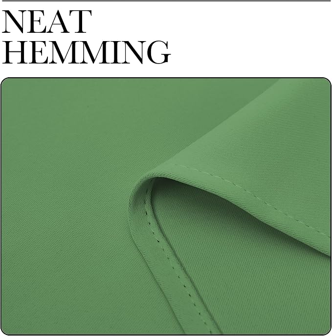 NICETOWN Blackout Curtains for Living Room, Froest Green, 2 Panels, 42 by 63 - Image 7