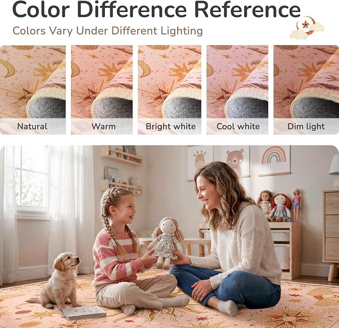 Vacuum-Friendly, 2x6 Washable Area Rug - Image 7