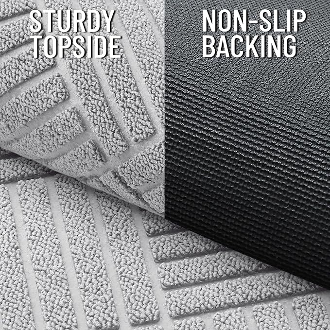 OLANLY Front Door Mat Outside Entrance, Waterproof Heavy-Duty Doormat | 29.5x17 - Image 5