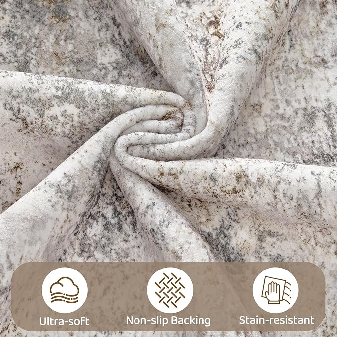 UERMEI 6x9 Area Rug Living Room Rugs - Image 6