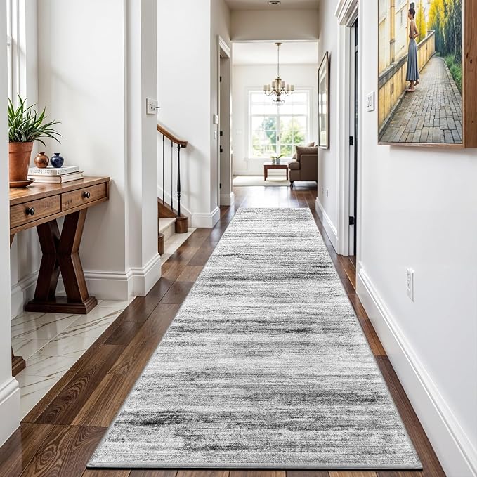 3x14 Washable Hallway Runner Rug: Extra Long Runners - Image 2