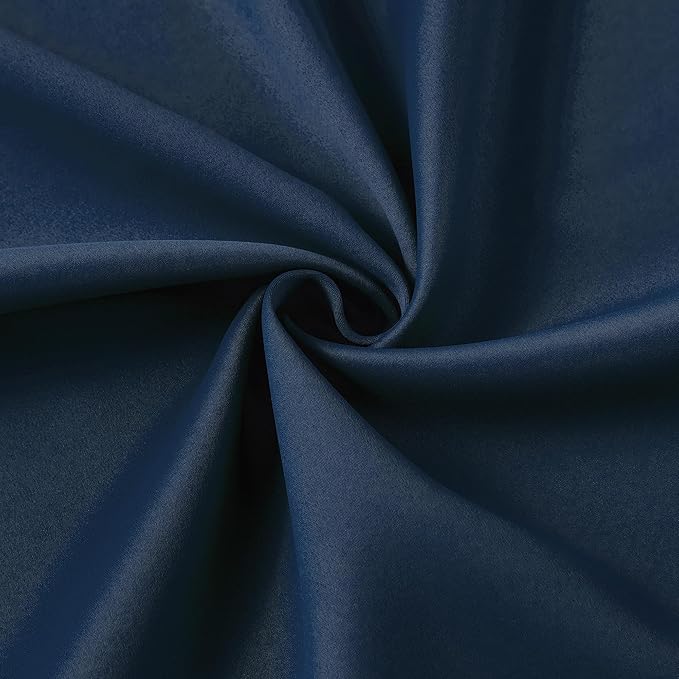 Navy Blackout Curtains 72 Wide x 105 inch Long 2 Panels - Image 7