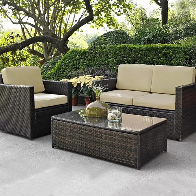 Sqodok Patio Cushion Cover 24x22 inch, Outdoor Seat Cushion Slip Cover - Image 9