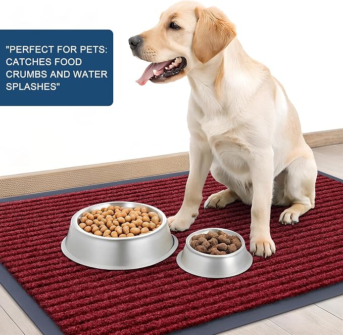 OLANLY Front Door Mat 35x30, Waterproof Heavy-Duty Indoor Outdoor Doormat | - Image 6