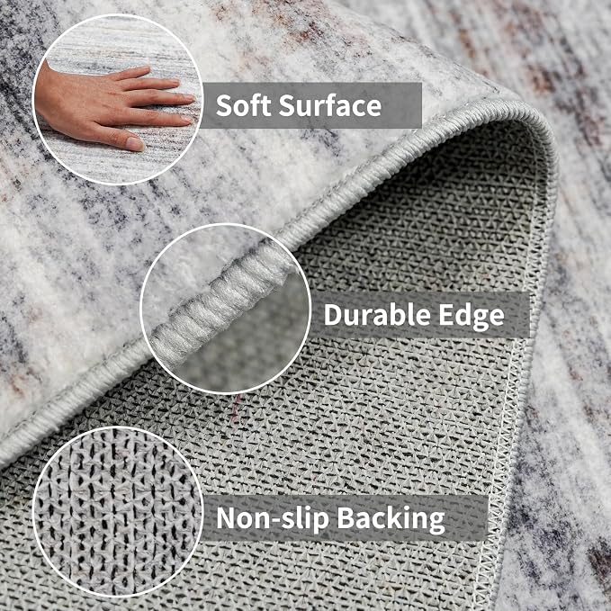 2x4 Washable Entryway Runner Rugs: Easy-to-Clean Runners - Image 7