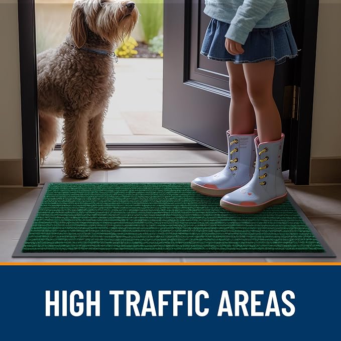 OLANLY Front Door Mat 59x20, Waterproof Heavy-Duty Indoor Outdoor Doormat | - Image 7
