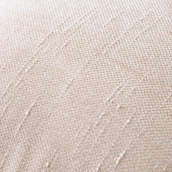 Set of 4 Soft Textured Decorative Throw Pillow Covers 12x20 Inch Cozy Farmhouse - Image 4