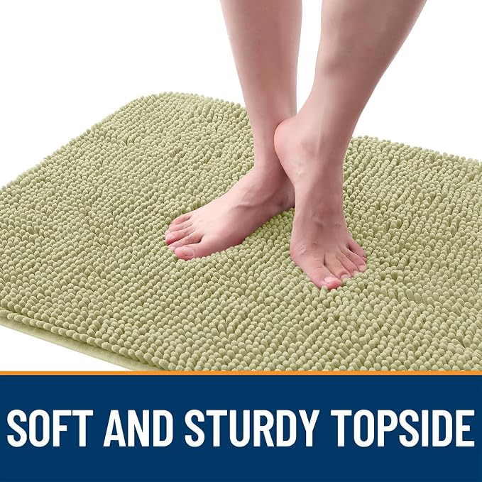OLANLY Dog Door Mat for Muddy Paws 70x24, Super Absorbent Chenille Mud Mat | - Image 4
