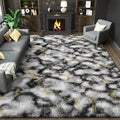 LOCHAS 4x6 Area Rugs Fluffy Living Room Carpets by LOCHAS