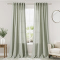 Sage Curtains 94 inches Long 2 panels by Nanspring