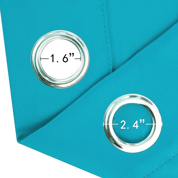 Teal/Turquoise Kids Blackout Curtains - Image 6