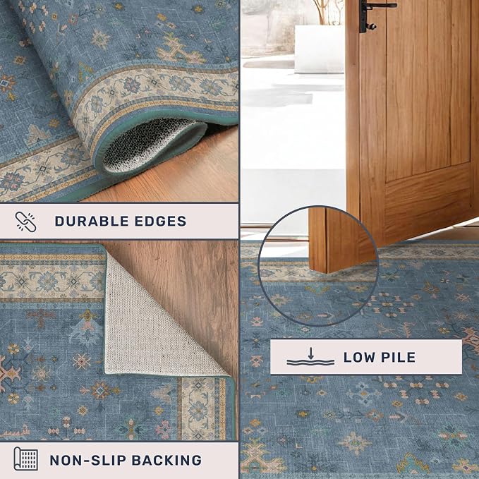 Boho 7x10 Accent Area Rugs for Living Room - Image 5