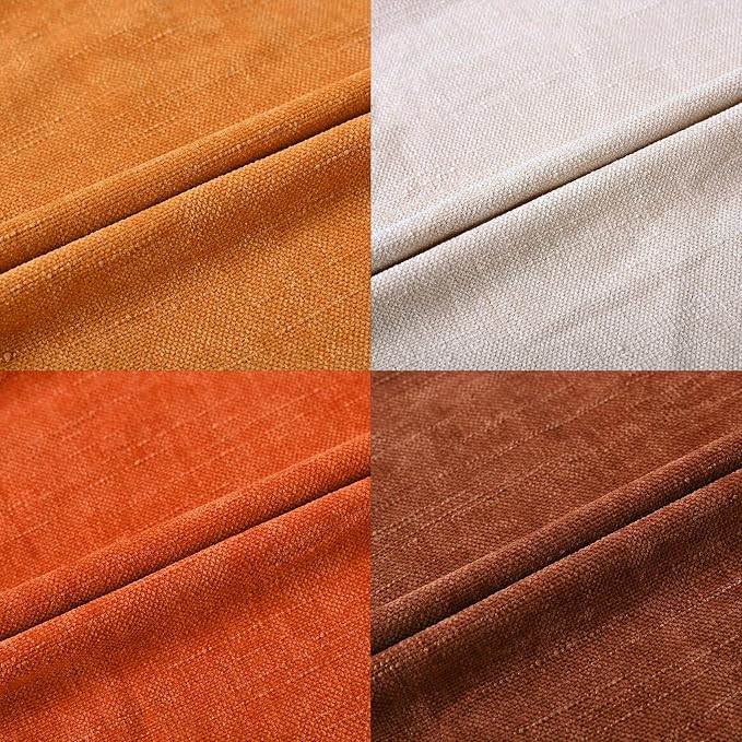 Set of 4 Soft Textured Decorative Throw Pillow Covers 26x26 Inch Cozy Farmhouse - Image 7