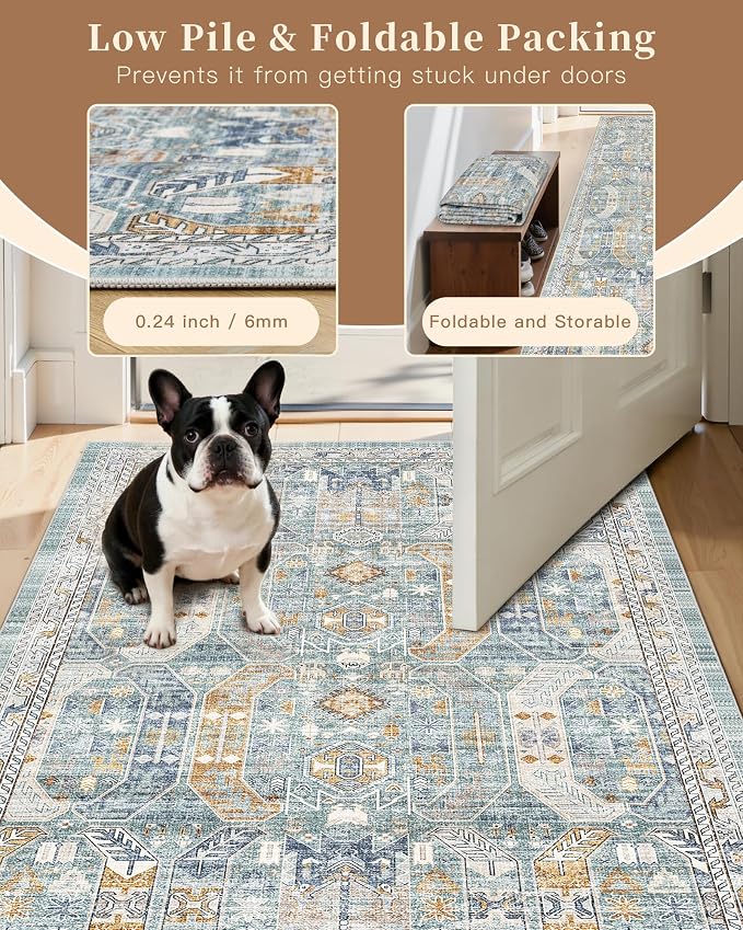 Madane Kitchen Runner 2'6''x8' Soft Rug Runners - Image 10