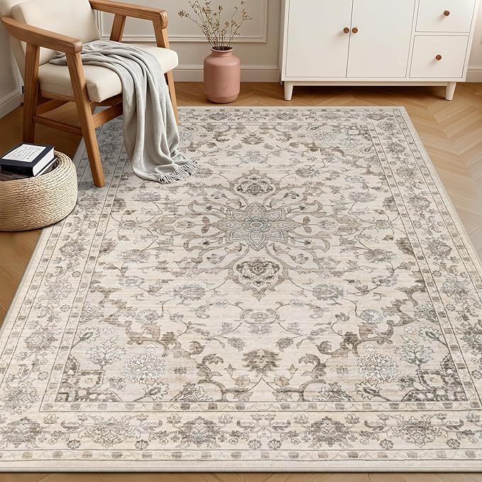 6x9 Area Rugs Living Room: Washable Rug - Image 3