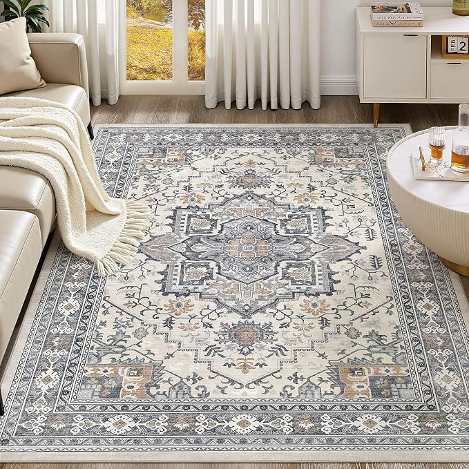 UERMEI 9x12 Area Rug Living Room Rugs - Image 2