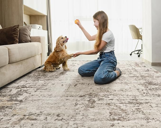 UERMEI 8x10 Washable Area Rug - Image 10