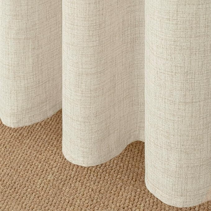 YoungsTex Linen Curtains 63 Inch Length - Image 8