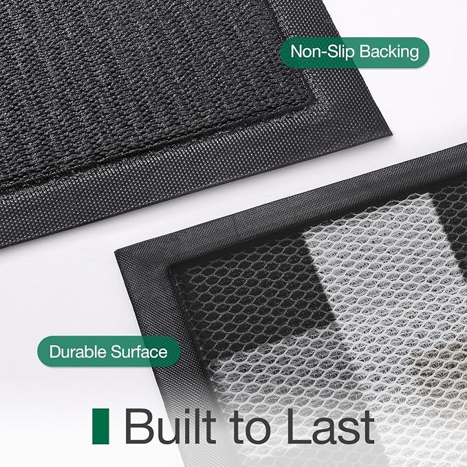 LUMI Outside Welcome Door Mat 36x59, Non-Slip Durable Rubber Easy Clean | Sweet - Image 8