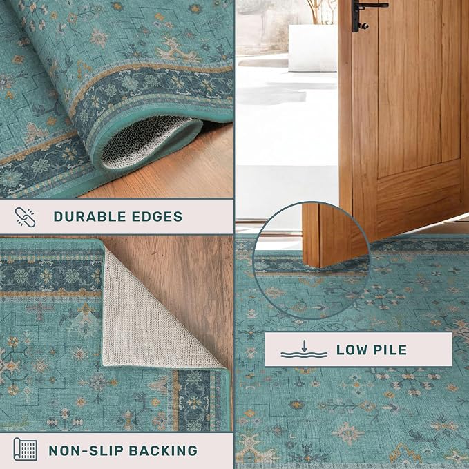 Boho 3x20 Extra Long Hallway Runner Rug - Image 5